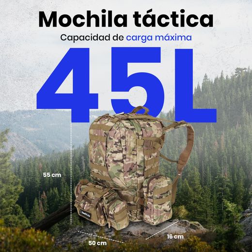 Mochila 48,5 multicam