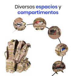 Mochila 48,5 multicam