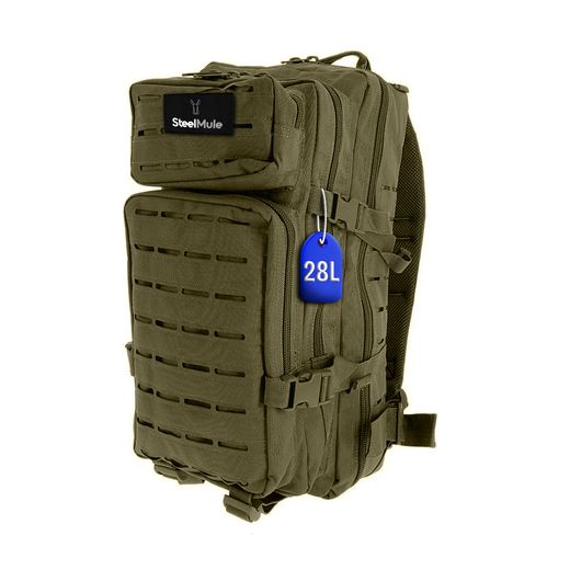 Mochila táctica 28L MOLLE compartimentos para 2 días OD
