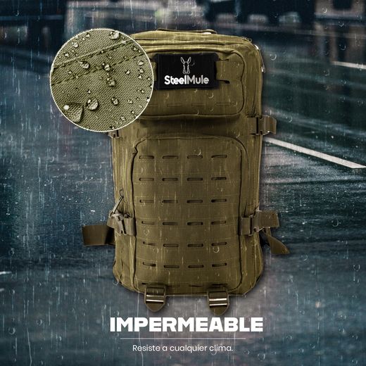 Mochila táctica 28L MOLLE compartimentos para 2 días OD