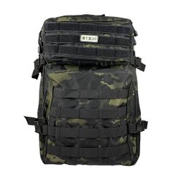 Mochila Táctica MOLLE Sixmm 45l Estilo multicam Black