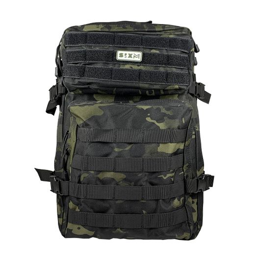 Mochila Táctica MOLLE Sixmm 45l Estilo multicam Black