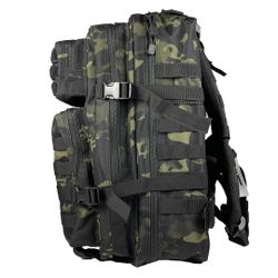 Mochila Táctica MOLLE Sixmm 45l Estilo multicam Black
