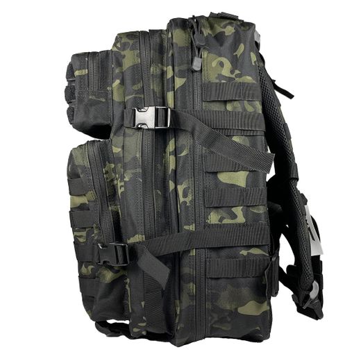 Mochila Táctica MOLLE Sixmm 45l Estilo multicam Black