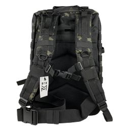 Mochila Táctica MOLLE Sixmm 45l Estilo multicam Black