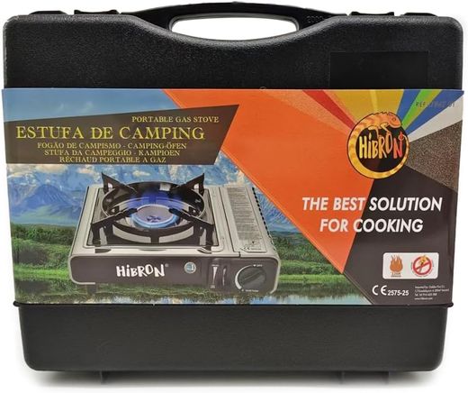 ND Hornillo de Camping Portátil HIBRON