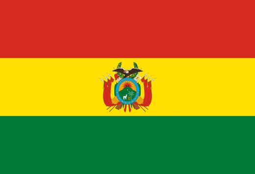 Parche Bandera Bolivia 5cmx7.5cm