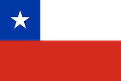 Parche Bandera Chile 5cmx7.5cm