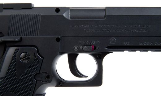 pistola stinger 1911 co2 calibre 4.5mm bola