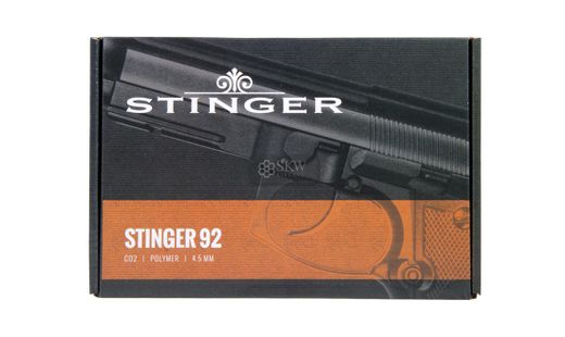 pistola stinger 92 negra co2 4.5mm bola