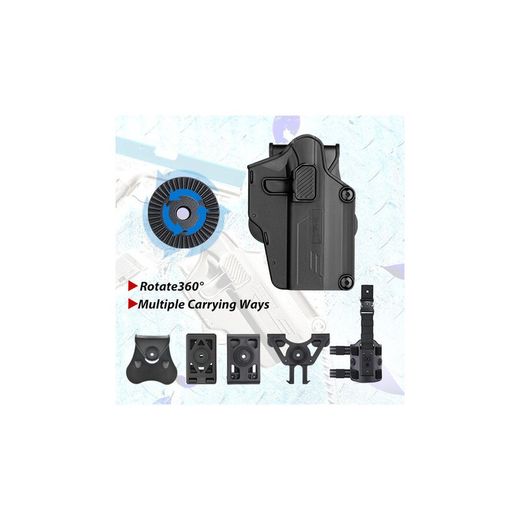 PISTOLERA UNIVERSAL AMOMAX PER-FIT™ - BK AM-UH