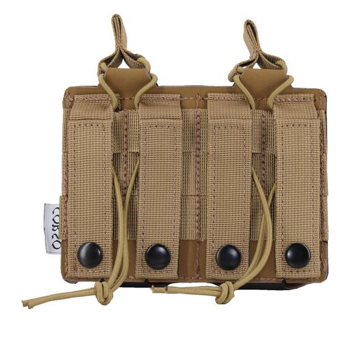 POUCH CORSO CARGADOR M4 DOUBLE DAGGER MK1 LASER COYOTE