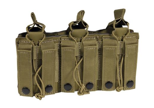 POUCH CORSO CARGADOR M4 TRIPLE DAGGER MK1 LASER COYOTE