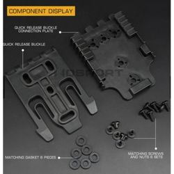 QUICK RELEASE BUCKLE FOR ADAPTER BASE GB-ACC-02-BK