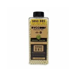 Raccoon PREMIUM BBS - 0.25g GREEN TRACER - 2850 BBS