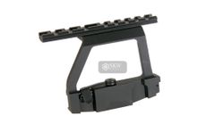 Rail para montura lateral visor ak
