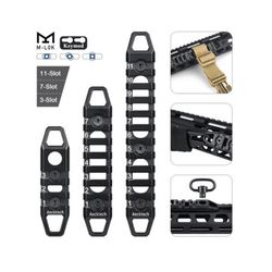 RAIL SET METÁLICO M-LOK & KEYMOD 3/7/11