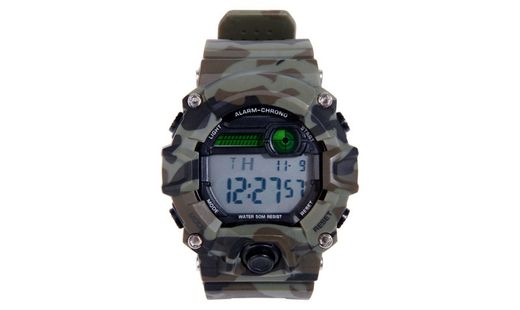 Reloj Tactico Digital Camuflaje Delta Tactics