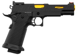 Réplica de pistola GBB Golden Eagle 5.1 de alta capacidad, negro/dorado