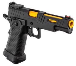 Réplica de pistola GBB Golden Eagle 5.1 de alta capacidad, negro/dorado