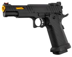 Réplica de pistola GBB Golden Eagle 5.1 de alta capacidad, negro/dorado