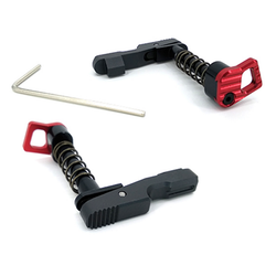Retén de cargador M4 CNC RACCOON ambidiestro RED RR001