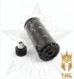 Silenciador TAC de carbono forjado Orion 45mm