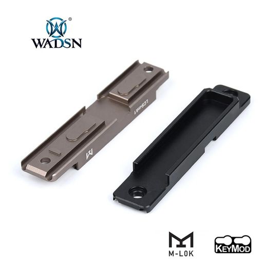 Soporte de aluminio para interruptor remoto M-LOK y Keymod BROWN