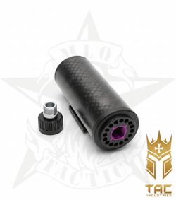 Silenciador TAC de carbono Raven 45mm