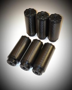 Silenciador TAC de carbono Raven 45mm